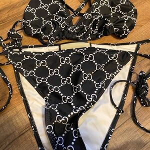 Gucci Monochrome Logo Bikini Large